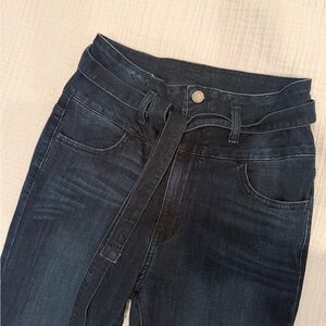 Just Black High Rise Dark Indigo Jeans